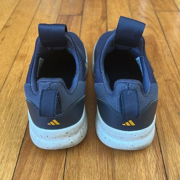 Kids Adidas Lite Racer Adapt 7.0 Navy Sneakers - Picture 3 of 4